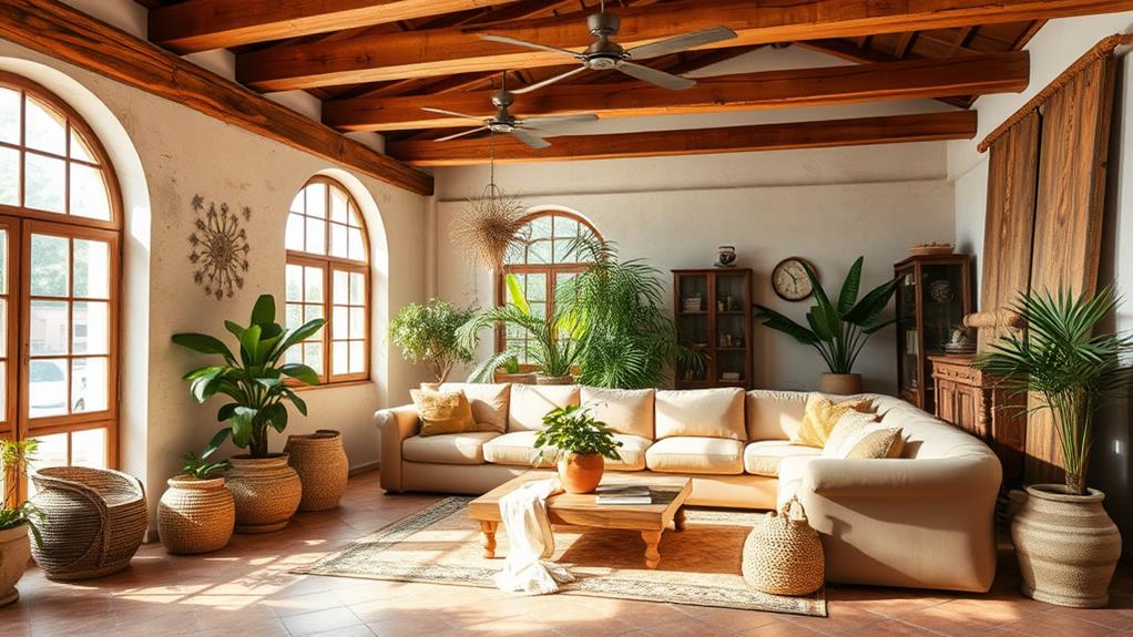 eclectic rural home style