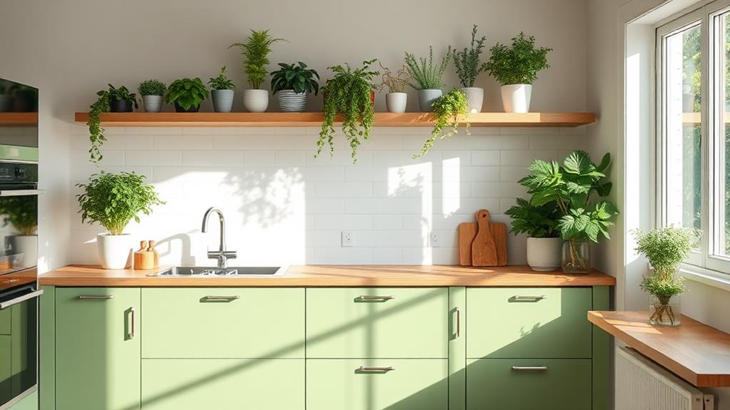 vibrant cabinetry open storage solution