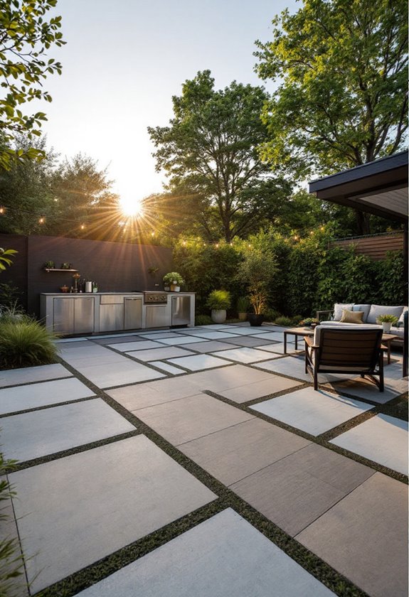 al fresco cooking areas