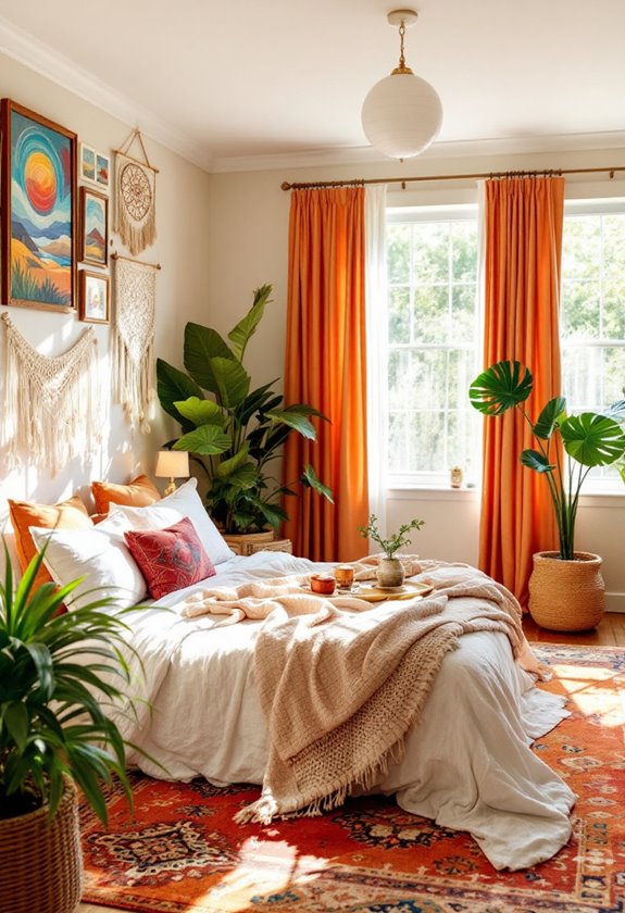bohemian inspired wall decor