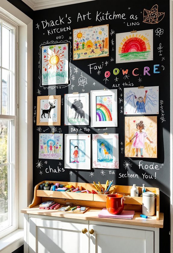 children s creativity on display