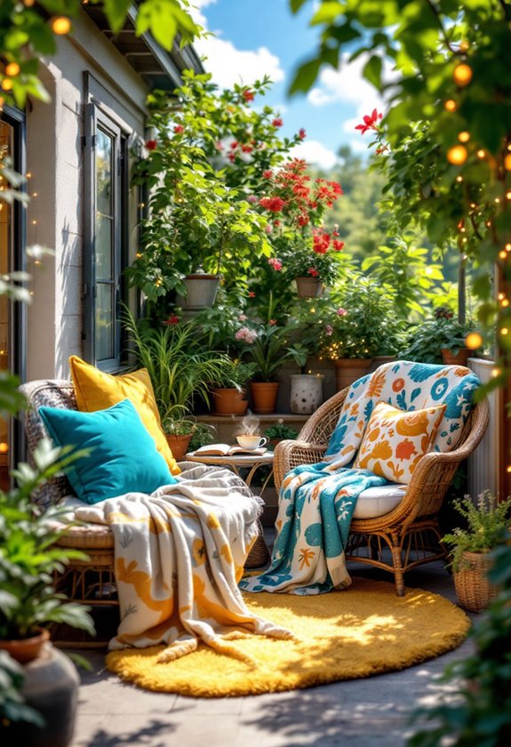 cozy space for reading
