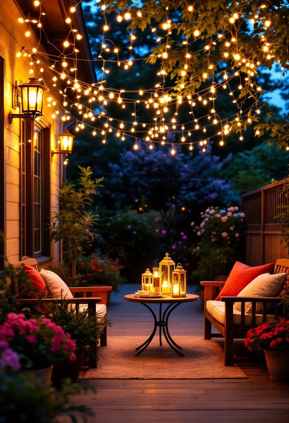 create cozy lighting atmosphere