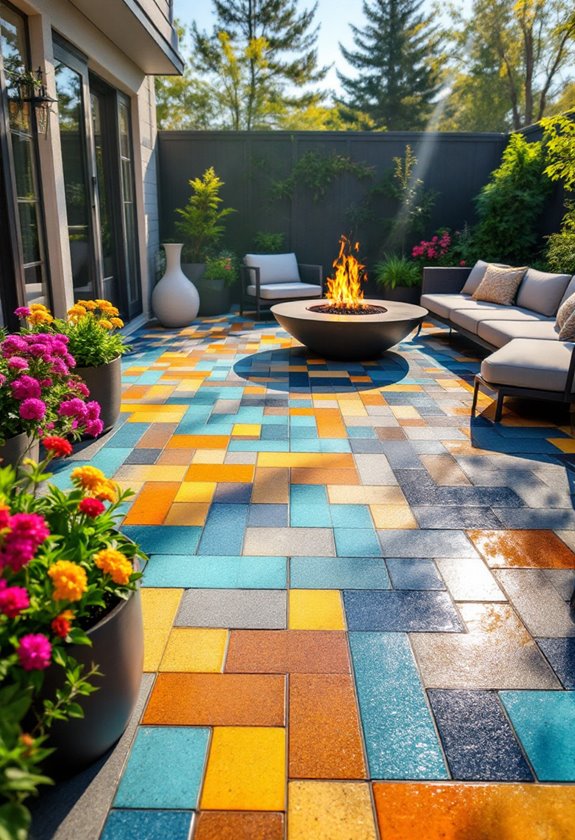 creative tile artwork patterns