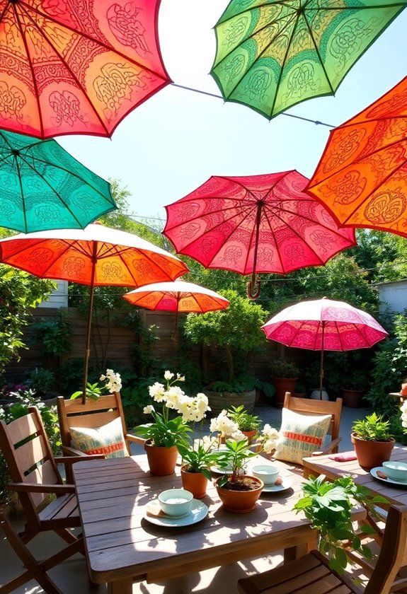 creative umbrella decoration project