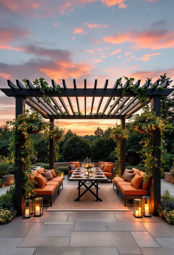 elegant outdoor shade structures