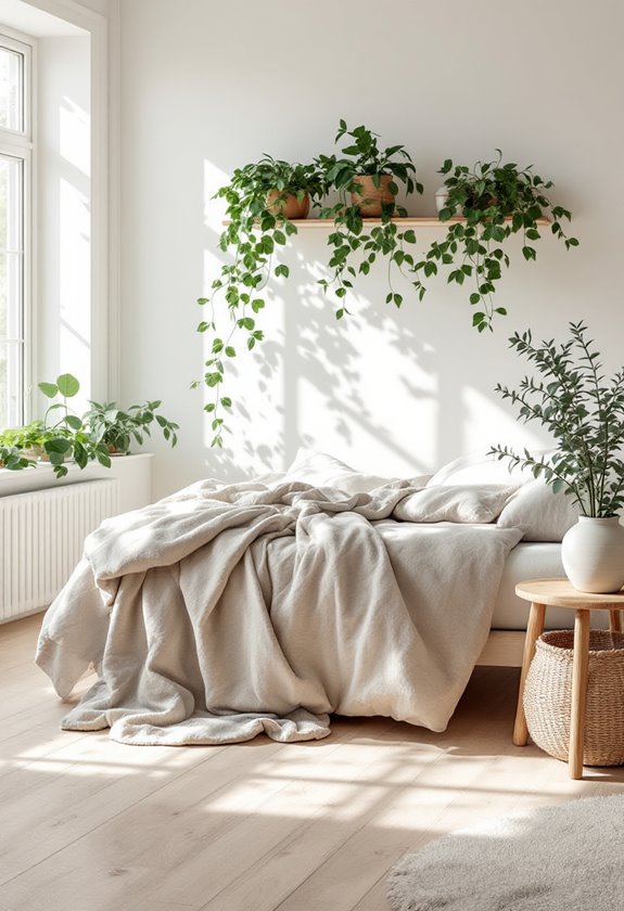 incorporate plants for freshness