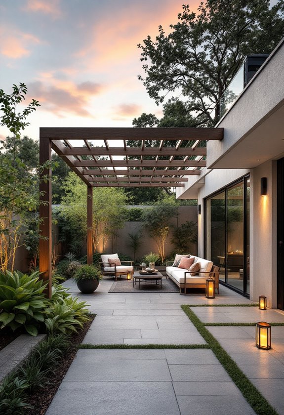 outdoor structure and flooring