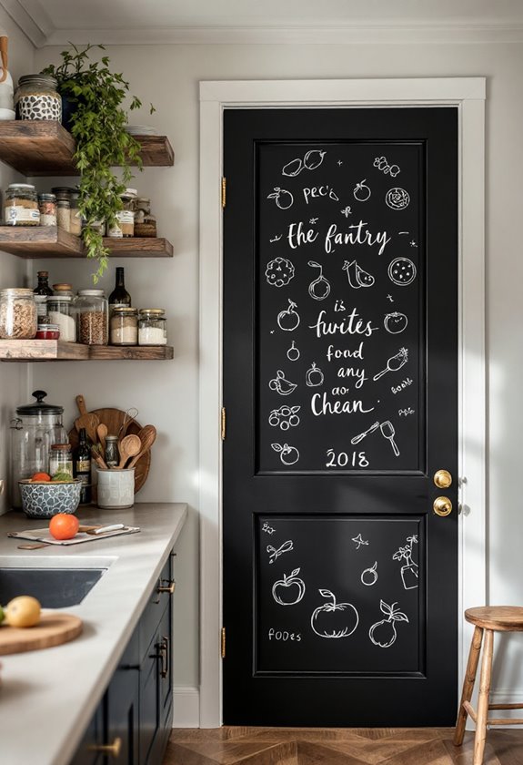 pantry door renovation project