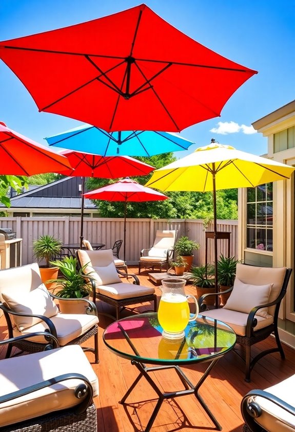 patio umbrellas for shade