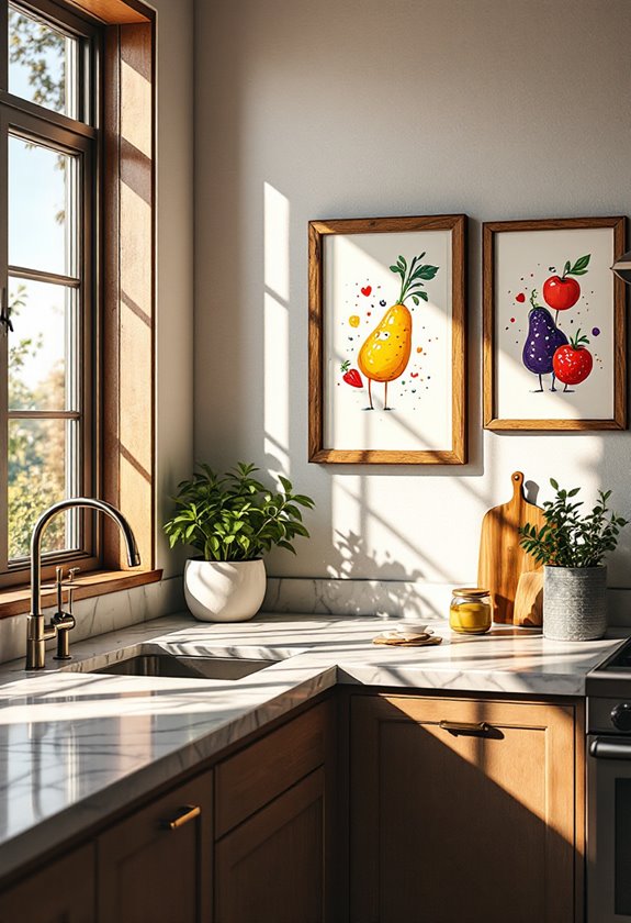playful culinary artwork designs