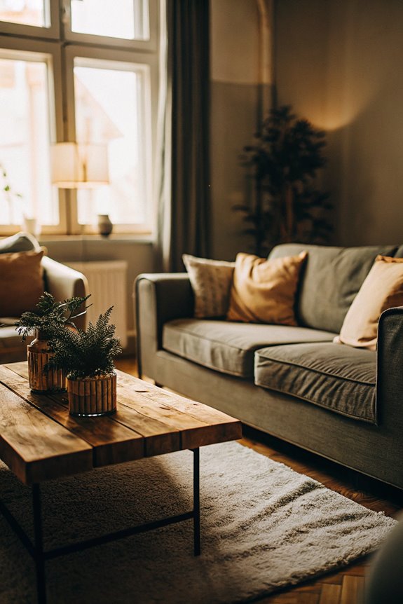 soft and muted hue