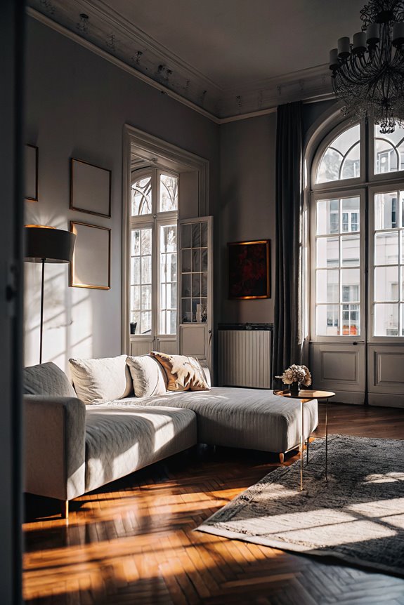 spacious interconnected living design