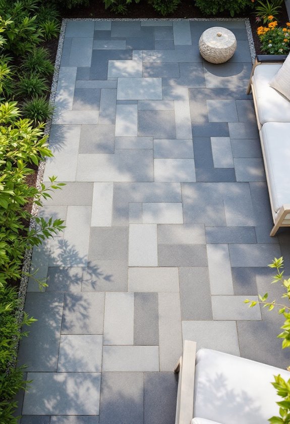 stylish angular design motifs