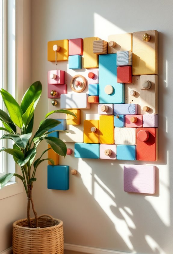 colorful sturdy building toys