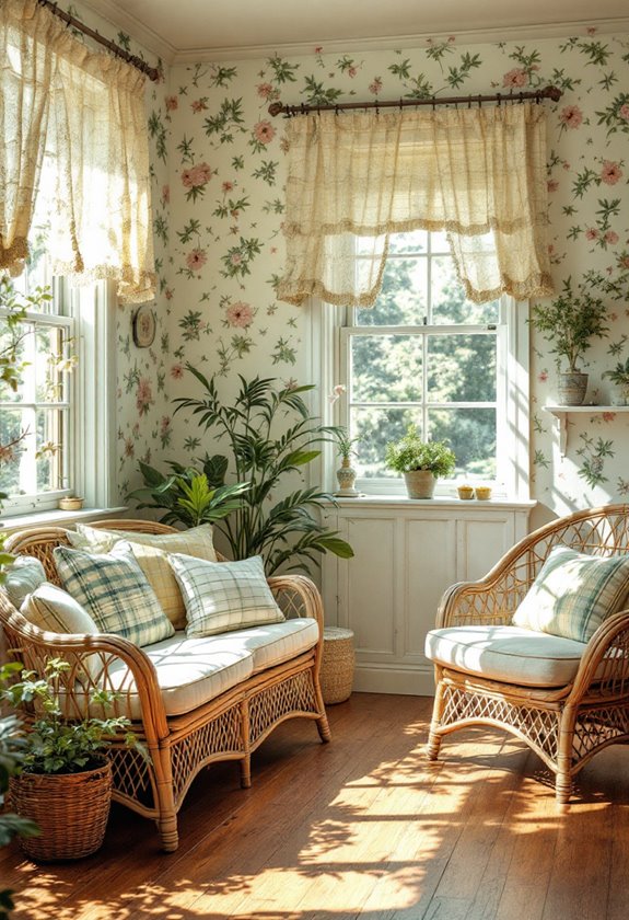 cozy cottage inspired plaid patterns