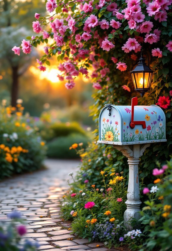 creative mailbox aesthetics showcased