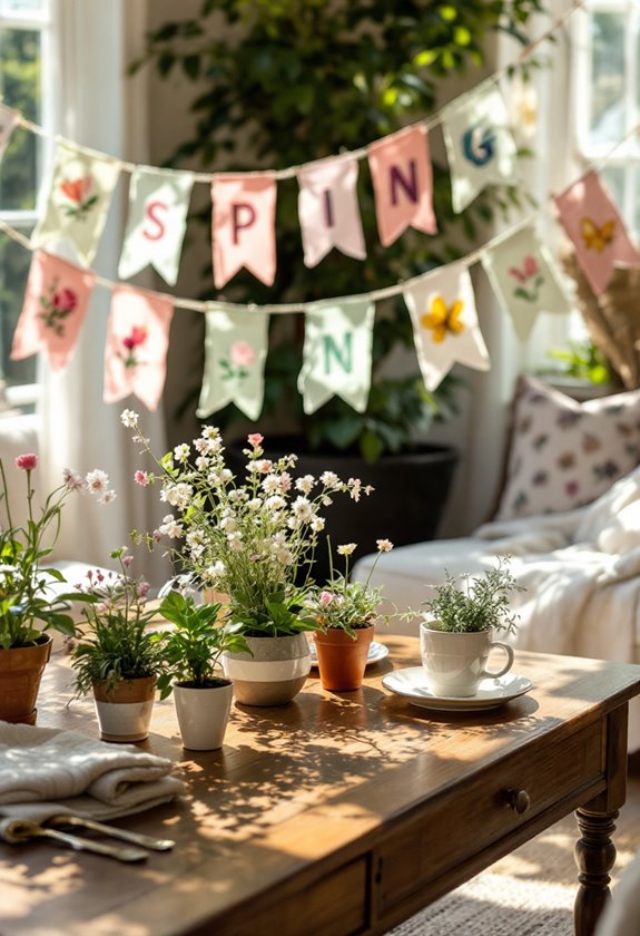 custom crafted fabric banners