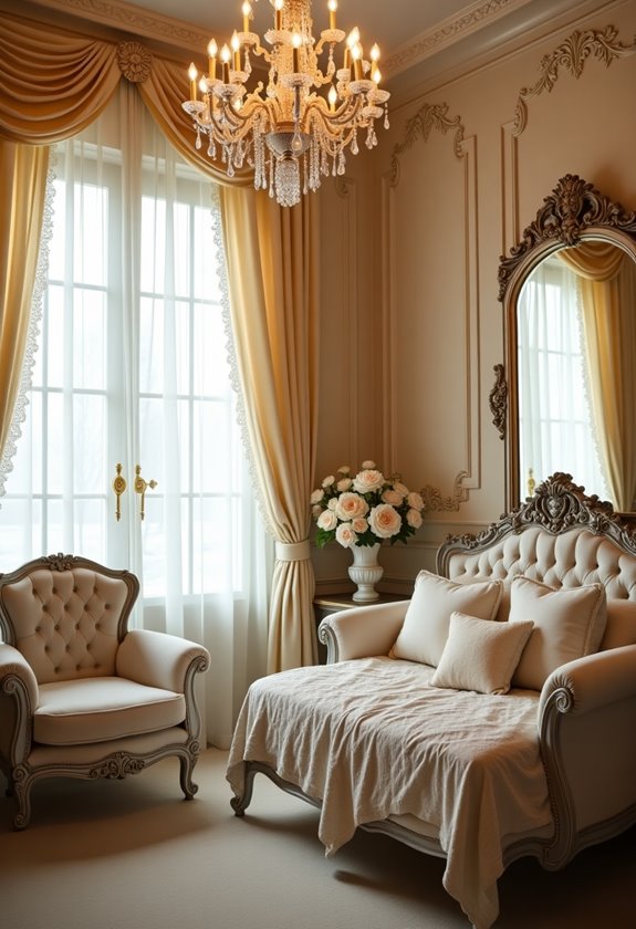 metallic decorative highlights featured