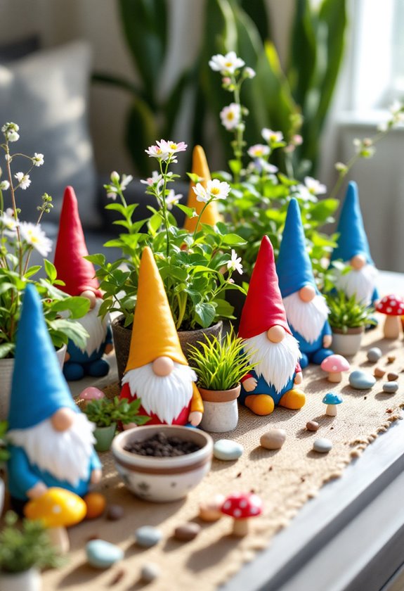 playful miniature garden decorations