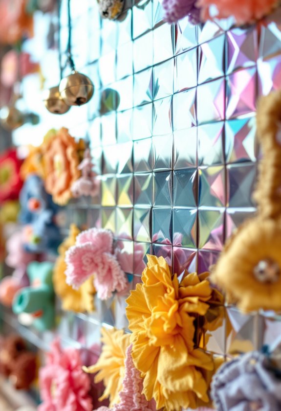 reflective surface embellishments