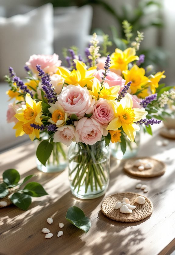 vibrant flower bouquet designs