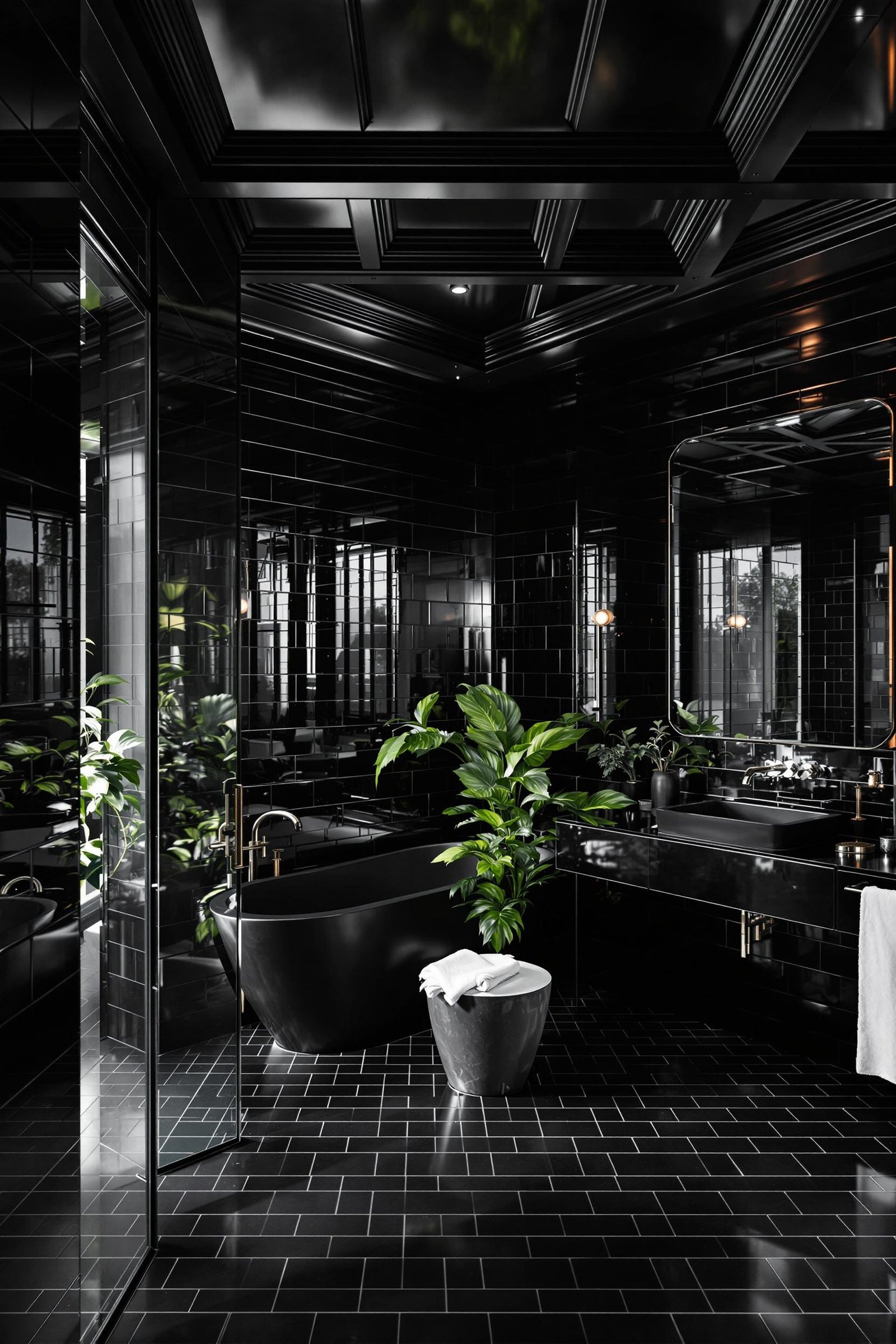 dark ceiling design options