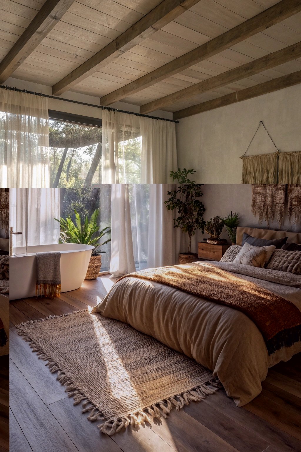 eclectic cozy artistic retreat