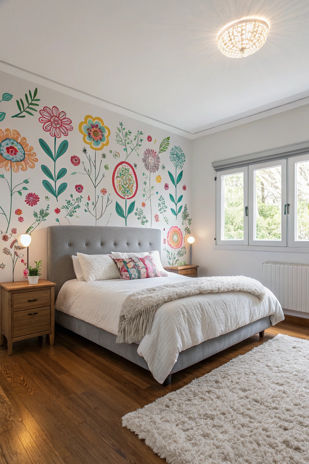 add stylish wall stickers