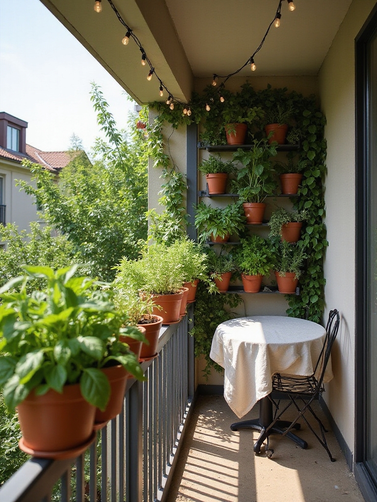 compact culinary plantings indoors
