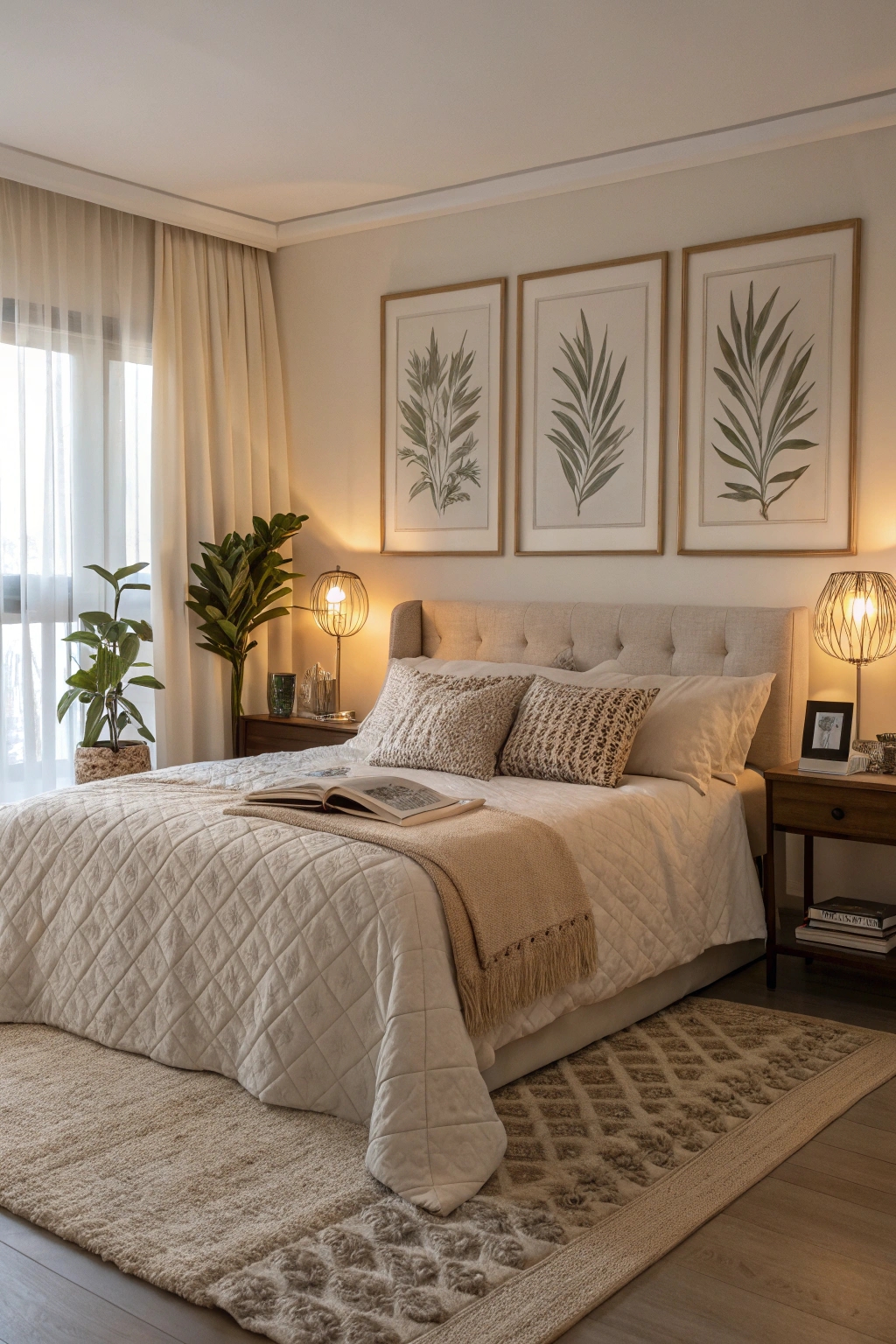 create cozy lighting atmosphere