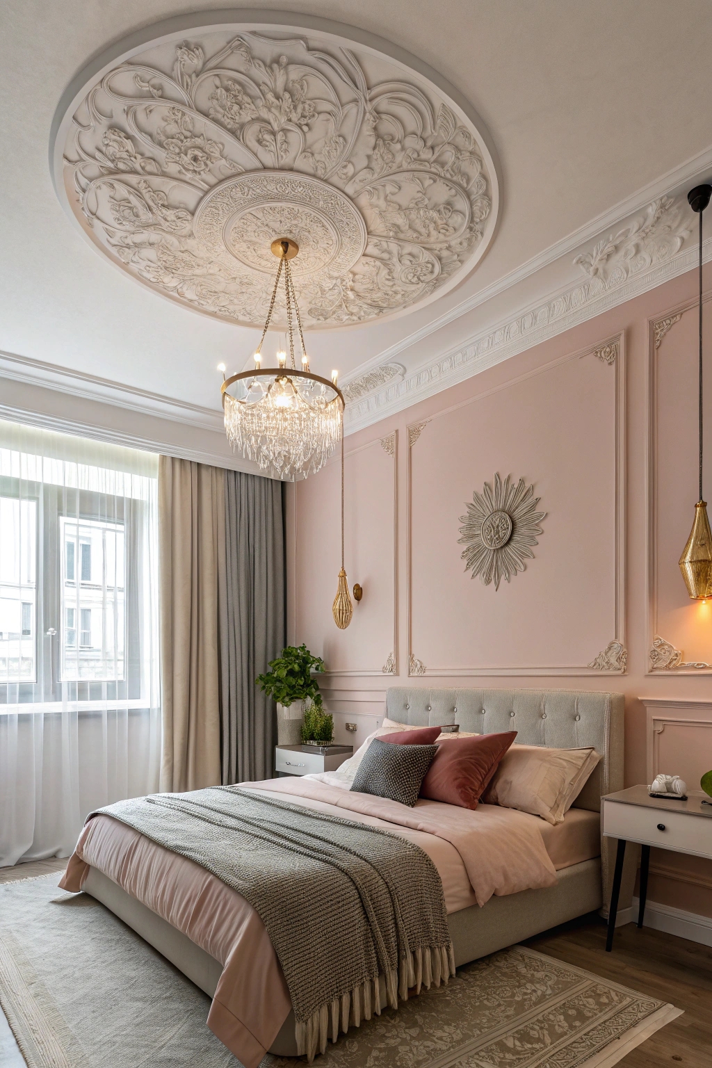 enhance ceilings with medallions