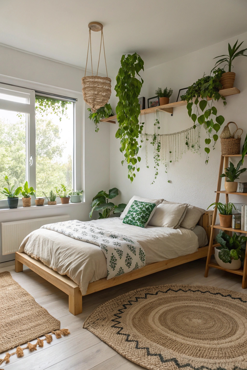 enhance space with greenery