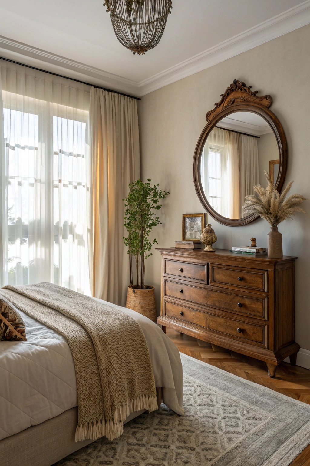 enhance space with mirrors