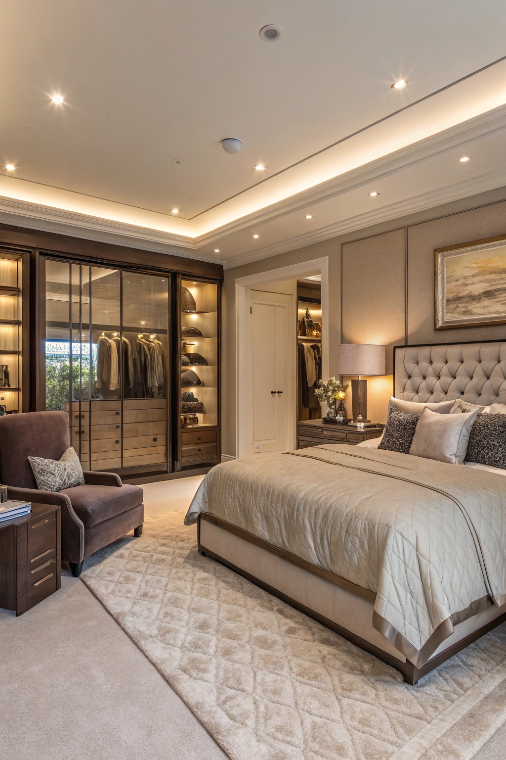 luxury bedroom closet designs