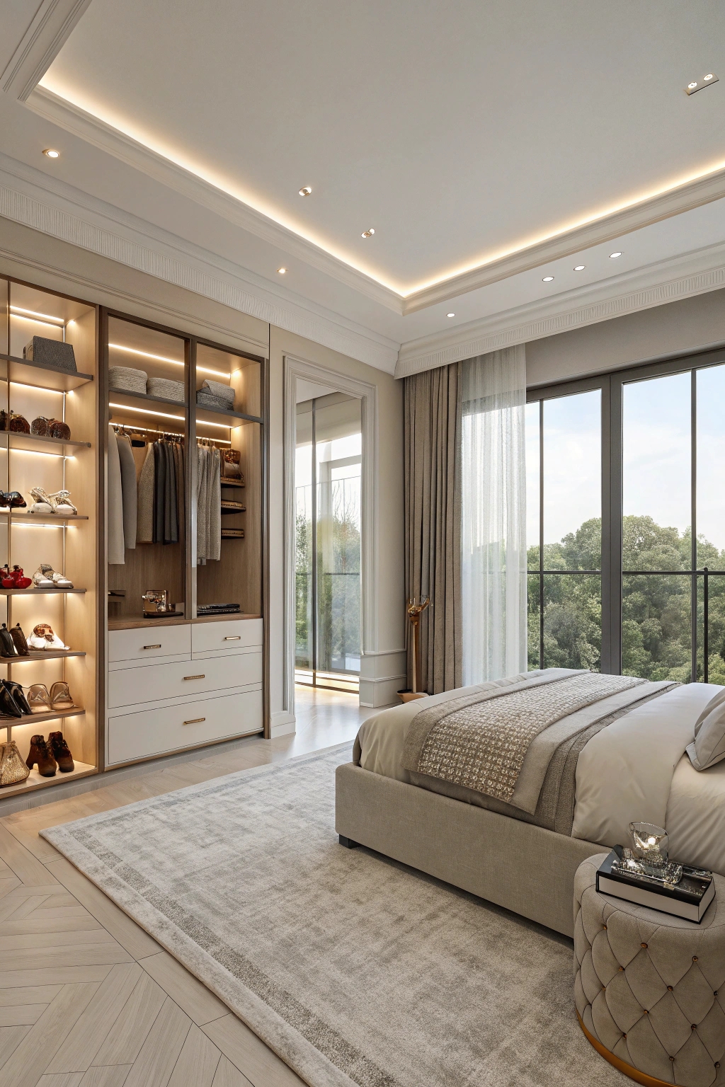 open shelving minimalist design