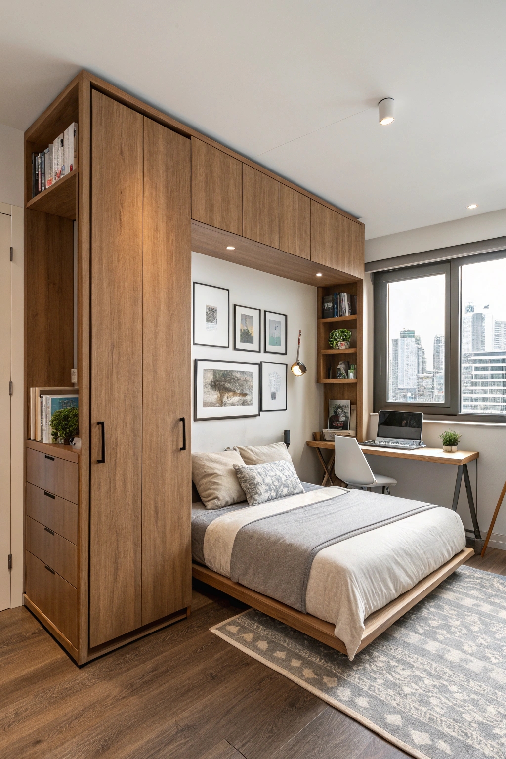 space saving bed solution