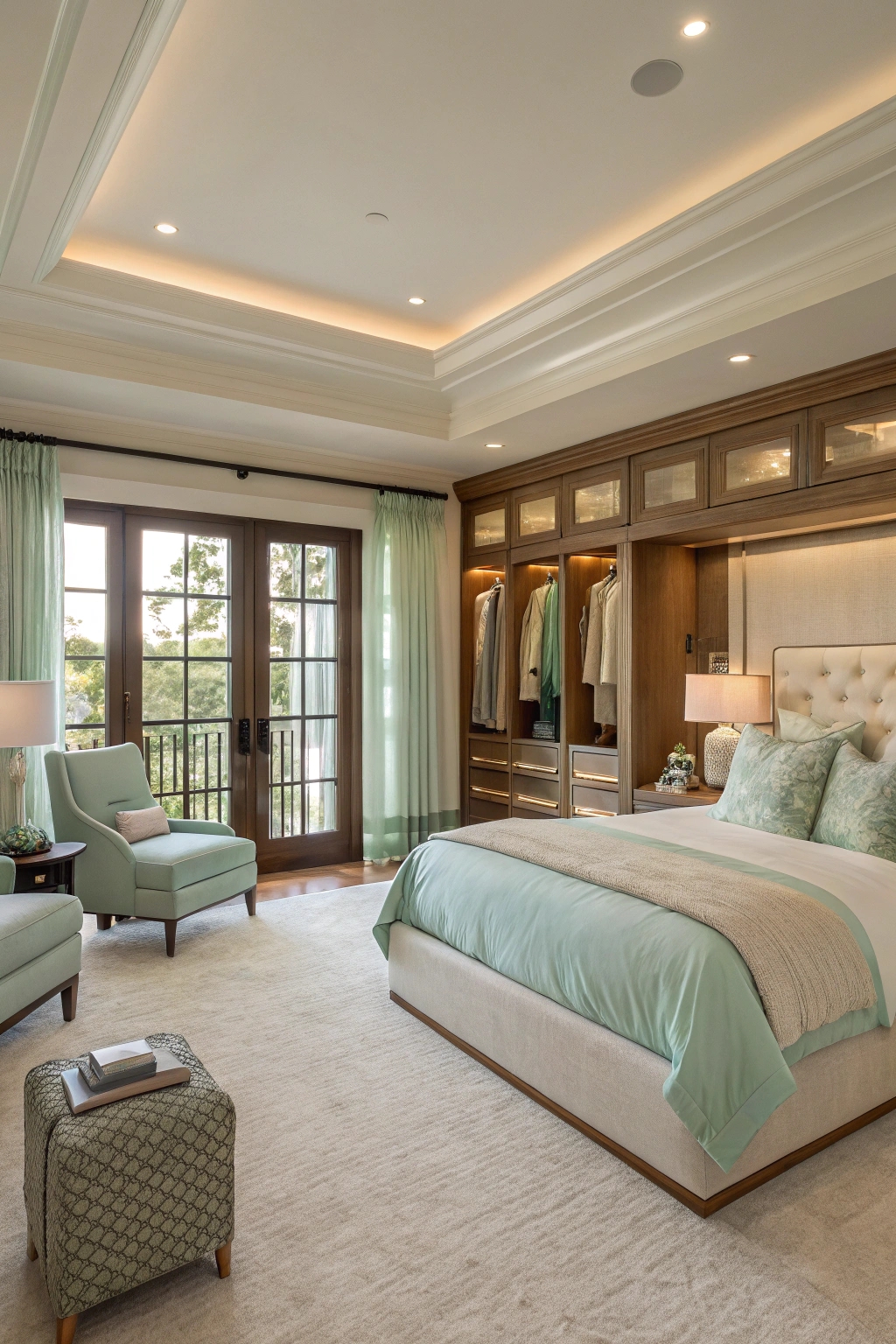 tranquil color palette retreat