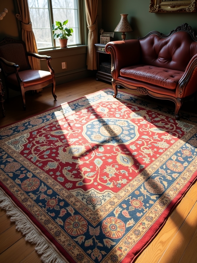 antique persian rug care