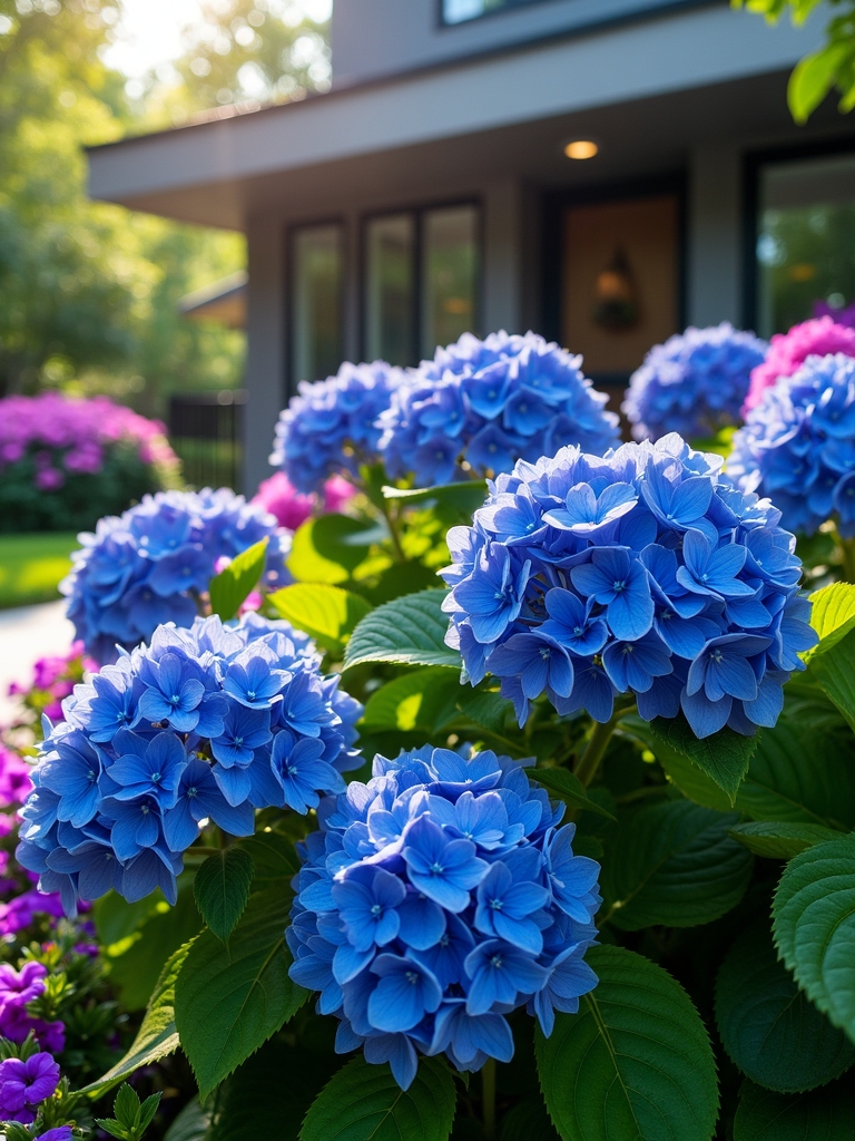 bold monochromatic flower combinations