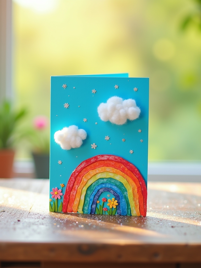 bright cheerful card design