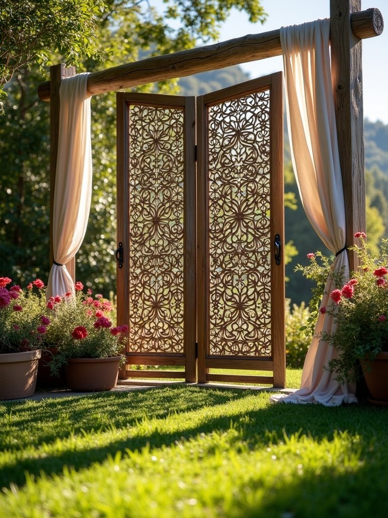 creative outdoor privacy screens