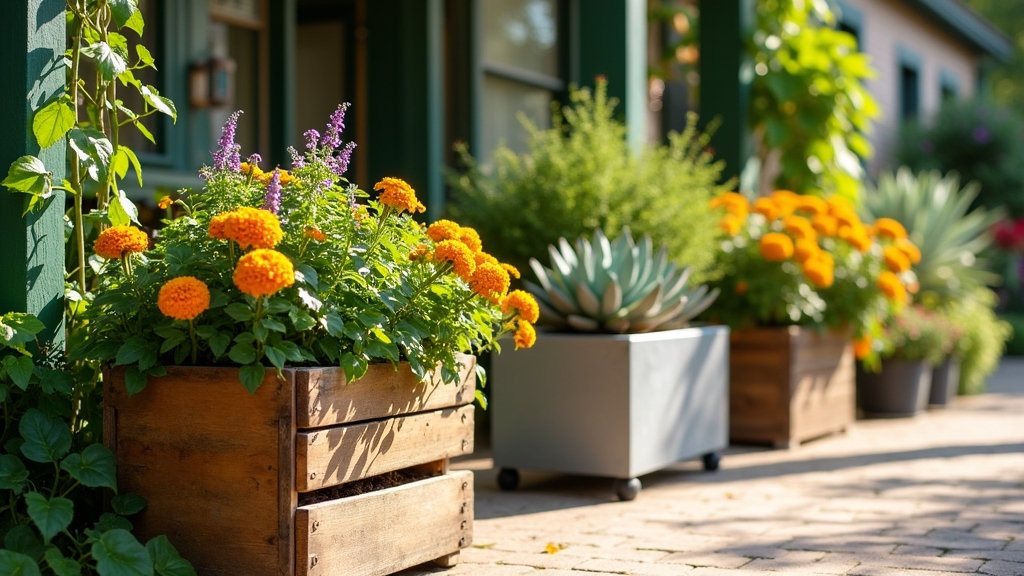 creative planter box ideas