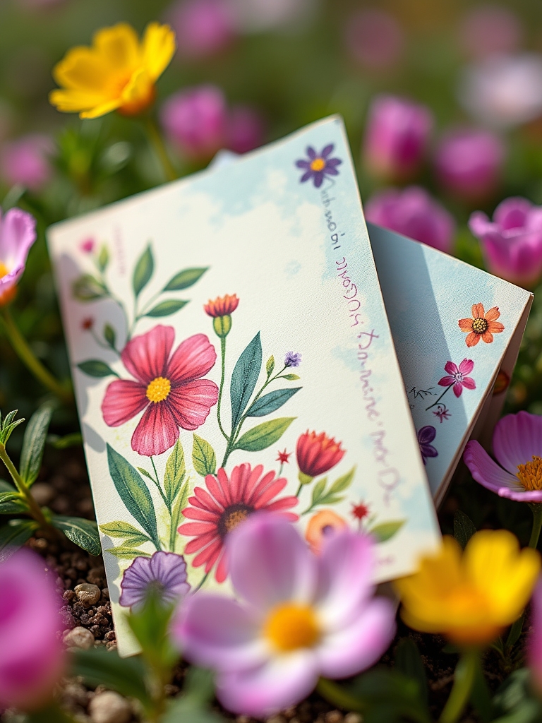 creative seed packet card