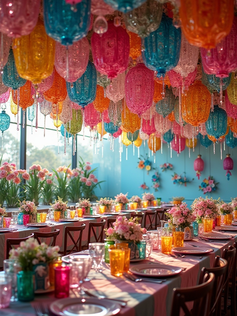 creative sustainable party decor