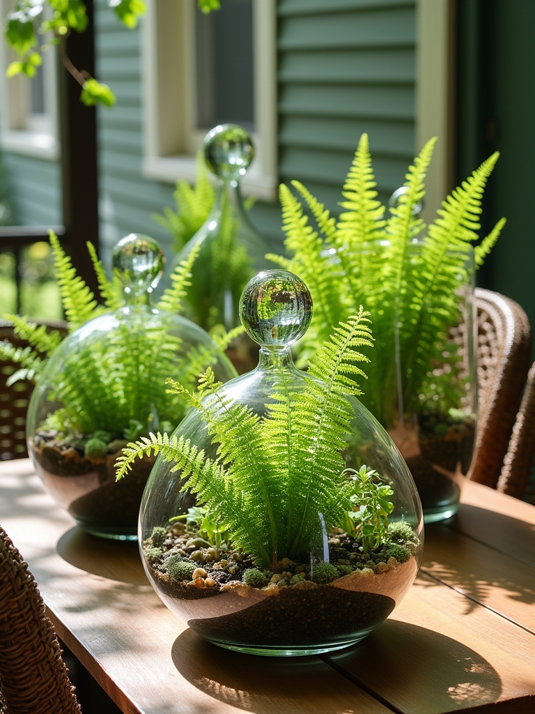 diy fern terrarium project