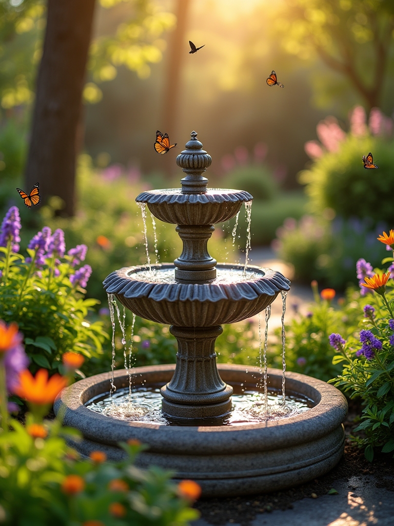 eco friendly garden fountain benefits