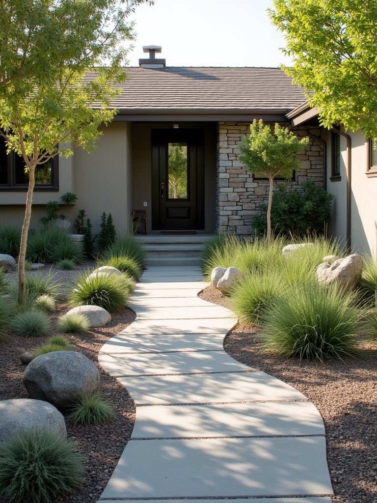 enhance appeal with hardscaping