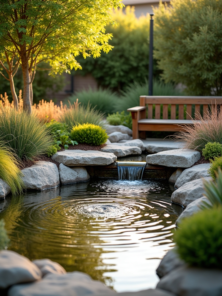 enhance front yard tranquility