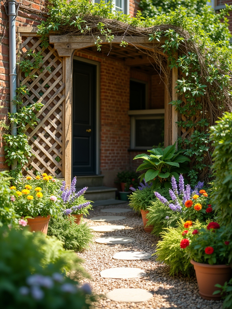enhance home with trellis